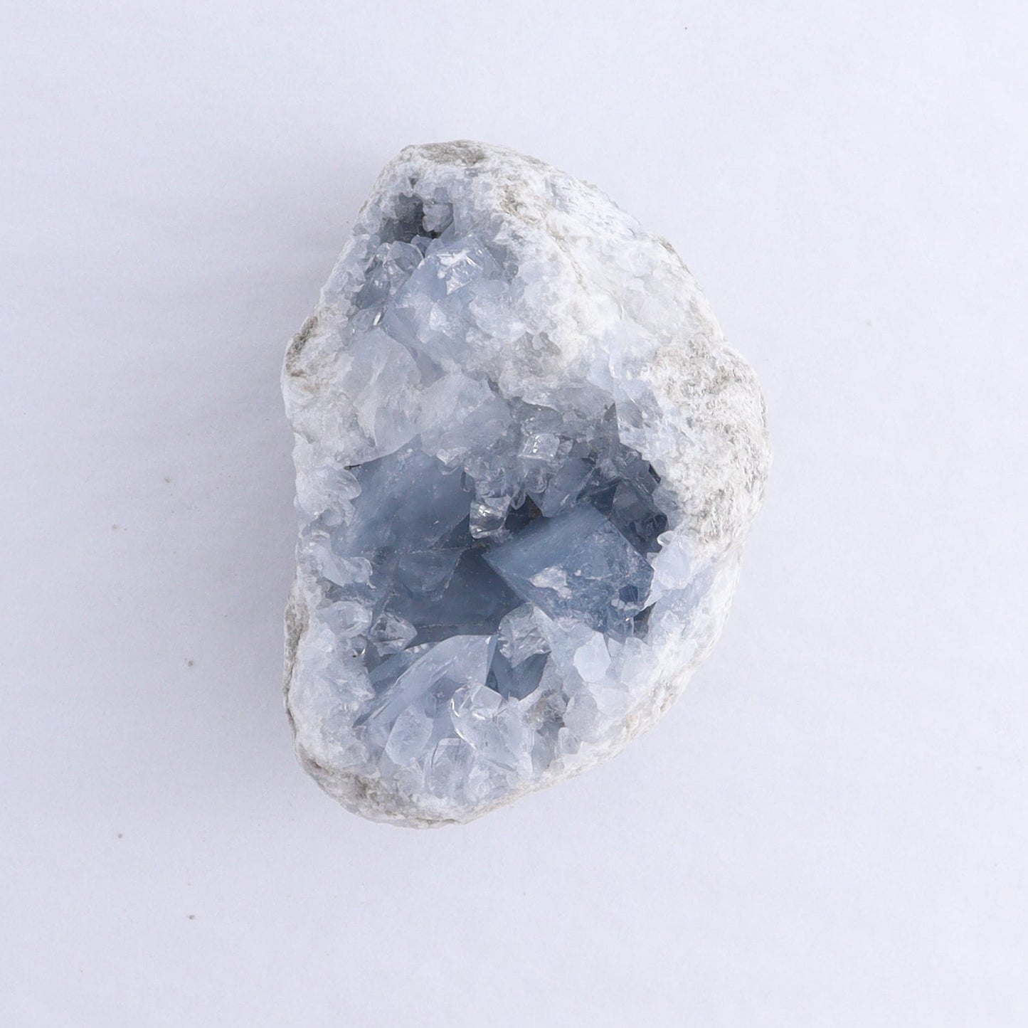 Celestite Clusters Set of 4