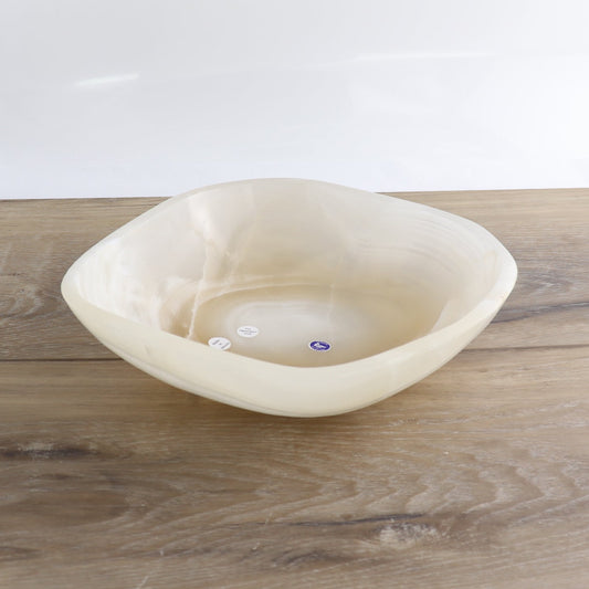 Mexican Onyx/Calcite Bowl 10"