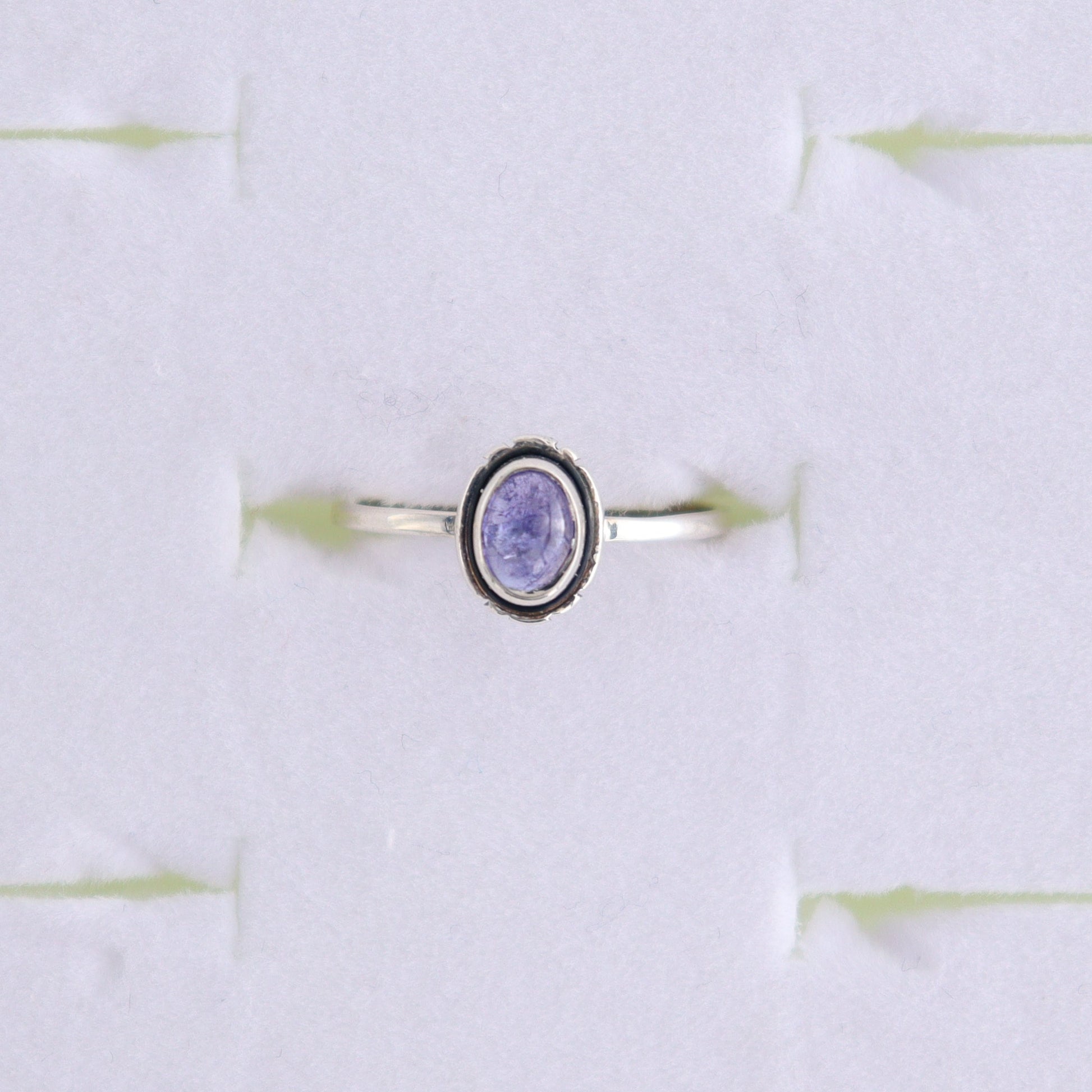 Tanzinite Rings Set of 5 (Ring Holders Not Included) - Expert Wholesale and Supplier of Wholesale Crystals & Bulk Gemstones, ["Ring","rings","sterling silver","Tanzinite"]
