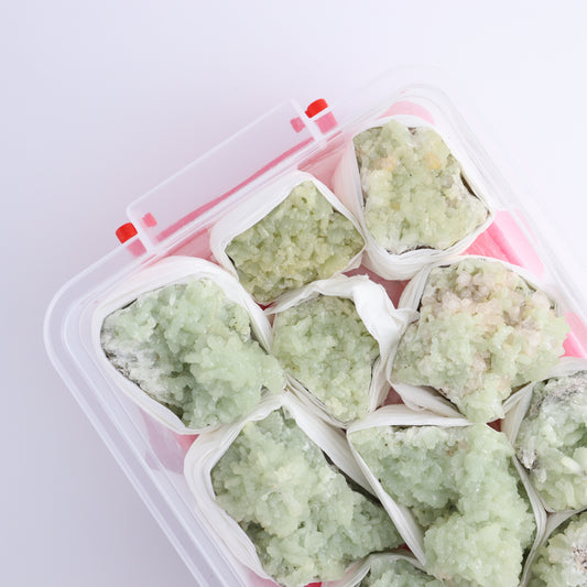 Prehnite Flat from Morocco