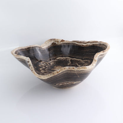 Mexican Onyx/Calcite Bowl 14"