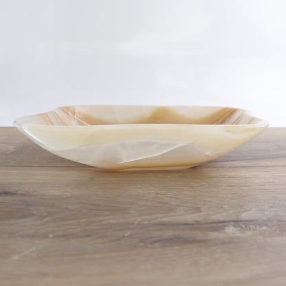 Mexican Onyx/Calcite Bowl 9"