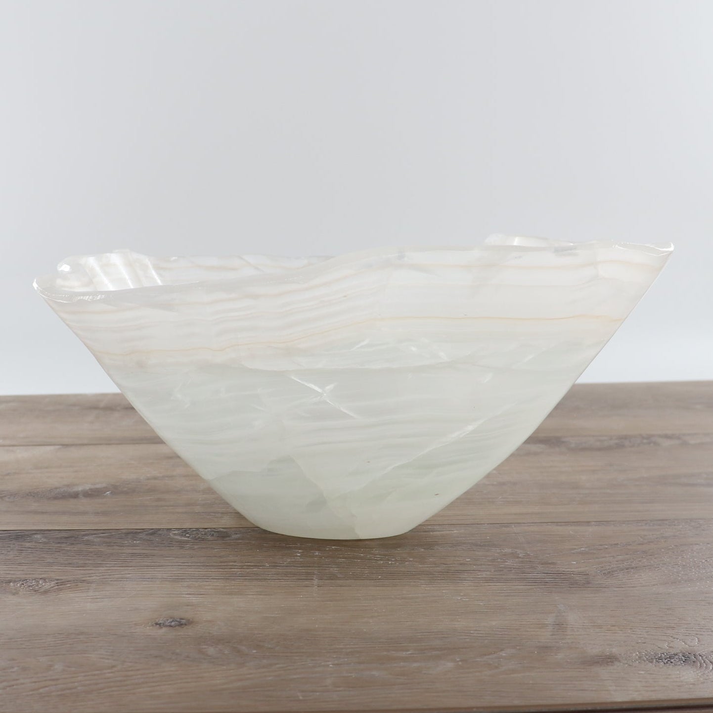 Mexican Onyx/Calcite Bowl 15"