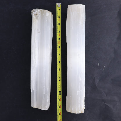 Selenite Logs Set of 2 - Expert Wholesale and Supplier of Wholesale Crystals & Bulk Gemstones, ["logs","selenite"]