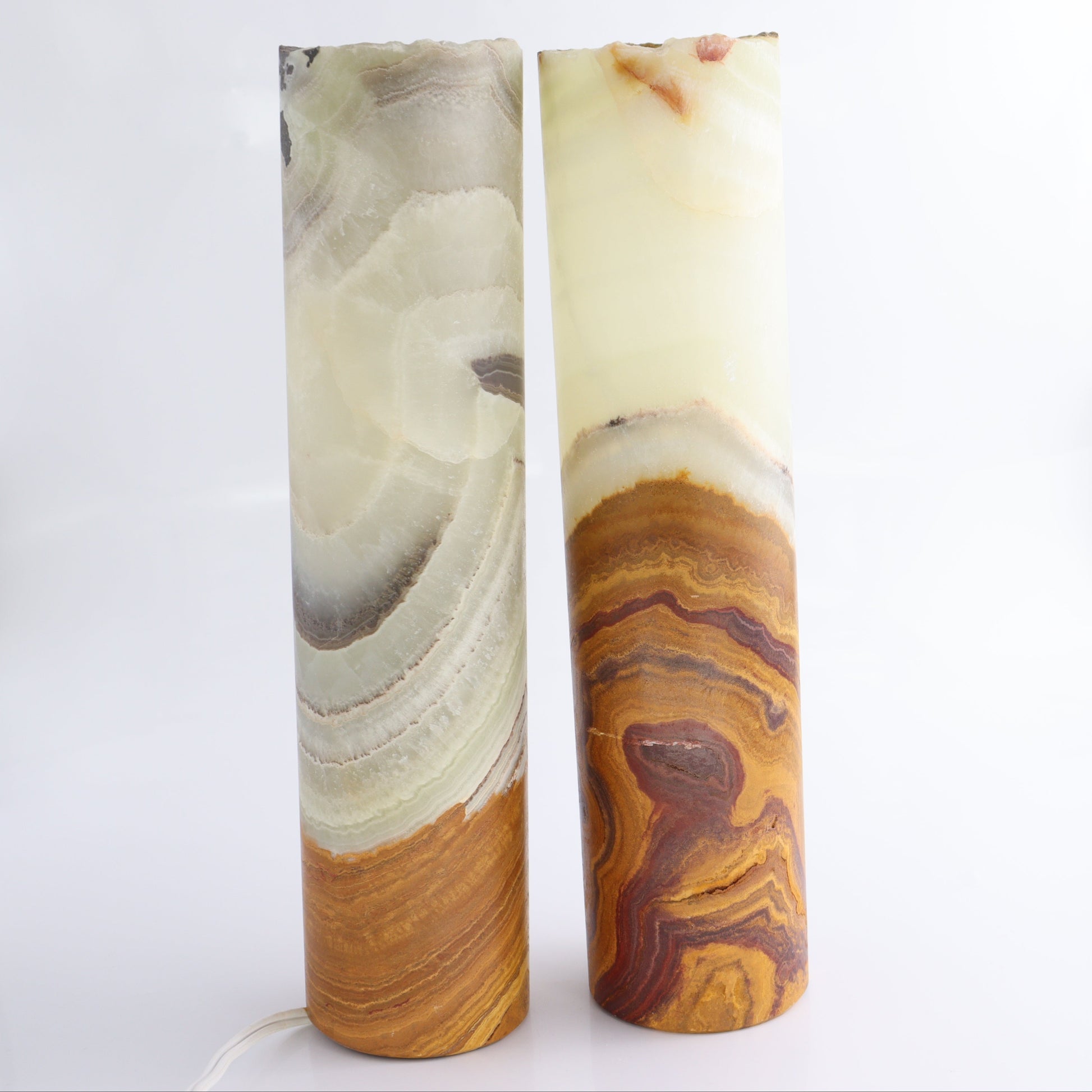 Onyx Lamps Set of 2 - Expert Wholesale and Supplier of Wholesale Crystals & Bulk Gemstones, ["Lamps","Mexico","onyx"]