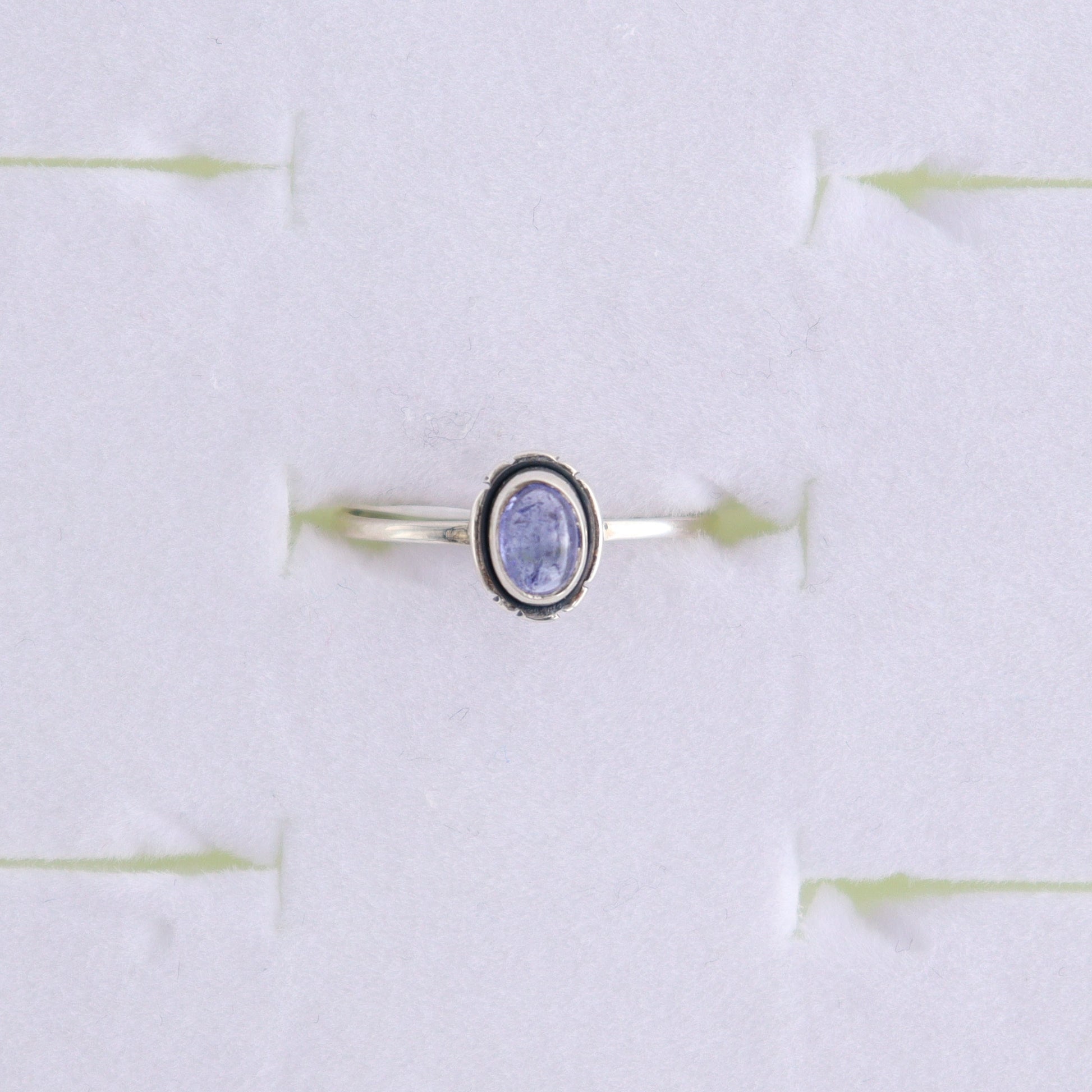 Tanzinite Rings Set of 5 (Ring Holders Not Included) - Expert Wholesale and Supplier of Wholesale Crystals & Bulk Gemstones, ["Ring","rings","sterling silver","Tanzinite"]