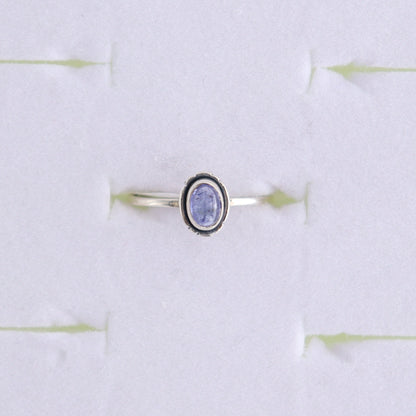 Tanzinite Rings Set of 5 (Ring Holders Not Included) - Expert Wholesale and Supplier of Wholesale Crystals & Bulk Gemstones, ["Ring","rings","sterling silver","Tanzinite"]