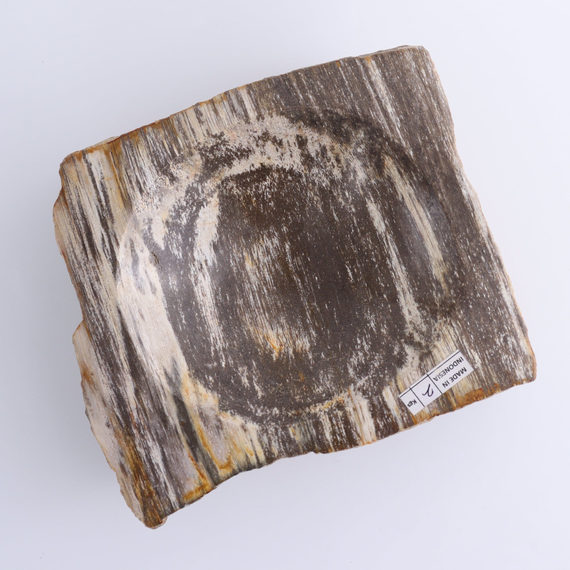 Petrified Wood Bowls Set of 2 - Expert Wholesale and Supplier of Wholesale Crystals & Bulk Gemstones, ["Bowls","Indonesia","Petrified Wood"]