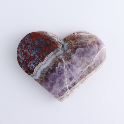Amethyst Hearts Set of 3