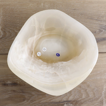 Mexican Onyx/Calcite Bowl 10"