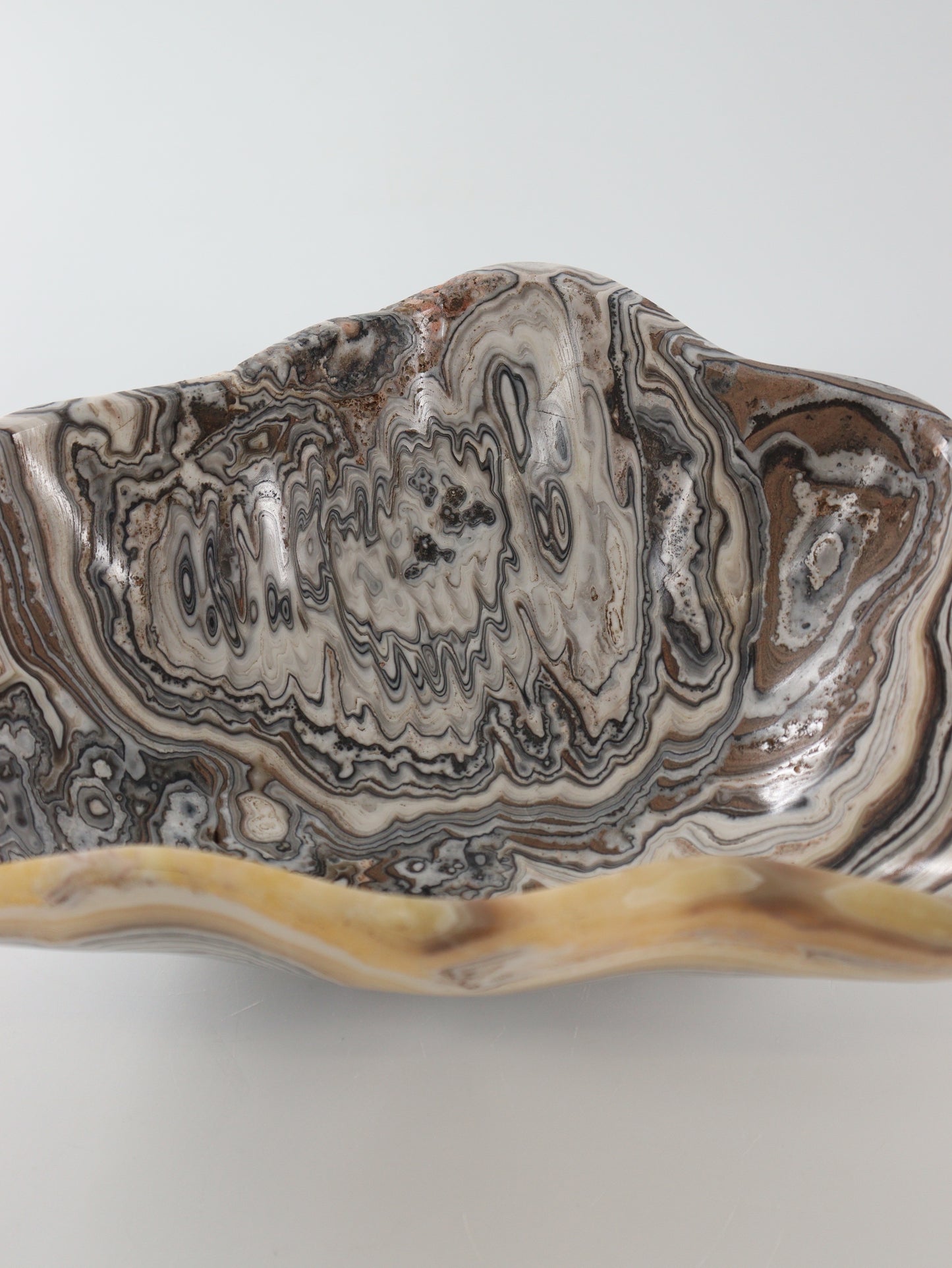 Yellow Zebra Onyx Bowl - Expert Wholesale and Supplier of Wholesale Crystals & Bulk Gemstones, []
