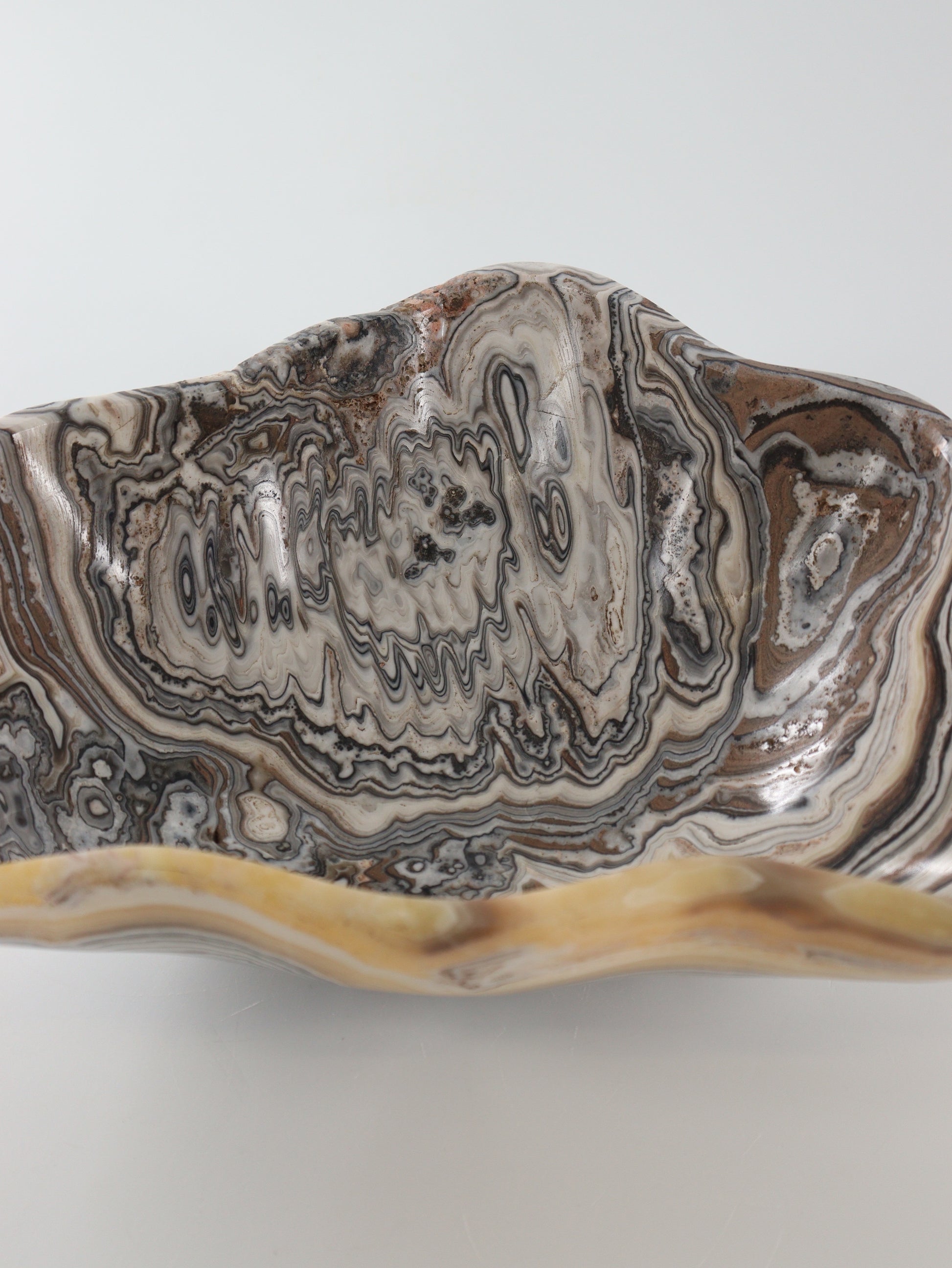 Yellow Zebra Onyx Bowl - Expert Wholesale and Supplier of Wholesale Crystals & Bulk Gemstones, []
