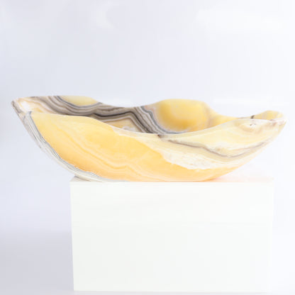 Zebra Onyx Bowl - Expert Wholesale and Supplier of Wholesale Crystals & Bulk Gemstones, ["Bowls","Mexico","onyx"]
