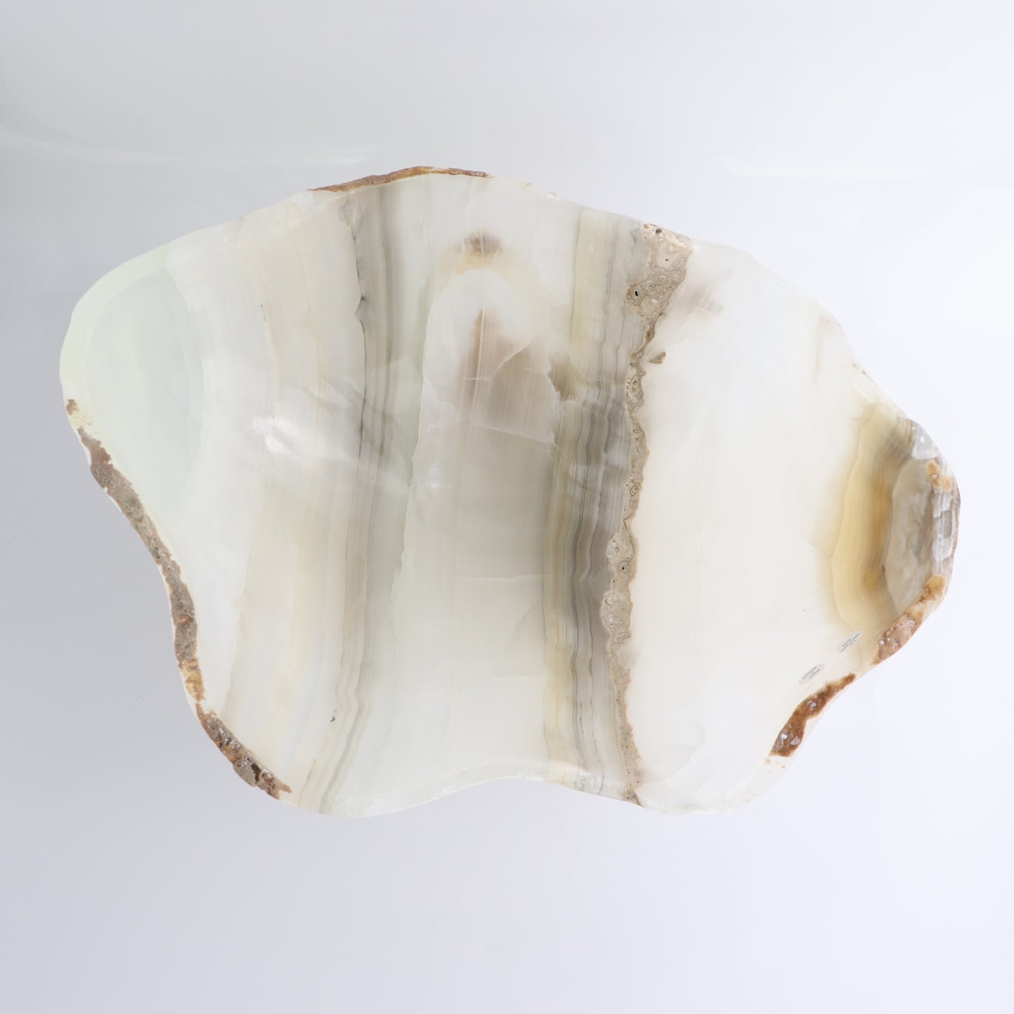 Mexican Onyx/Calcite Bowl 14"