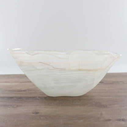 Mexican Onyx/Calcite Bowl 15"