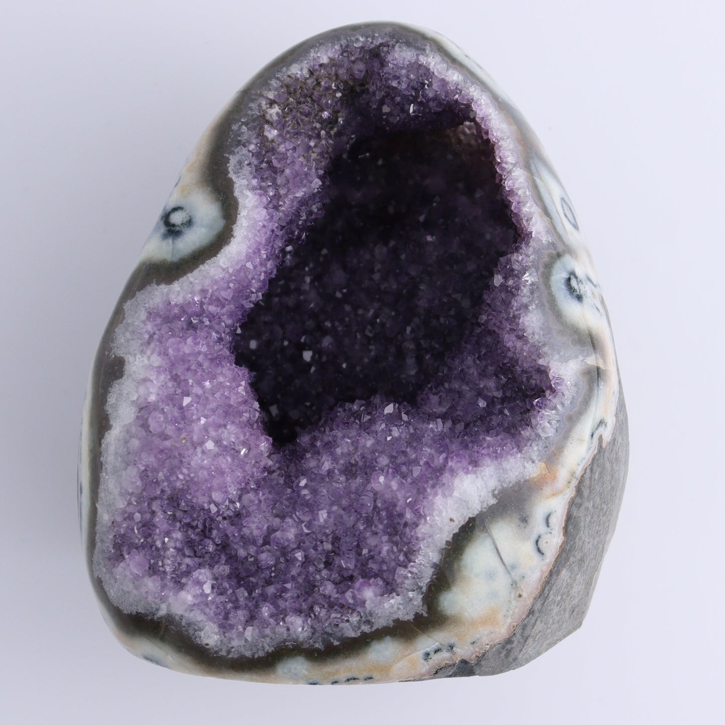 Uruguay Amethyst Set of 4 - Expert Wholesale and Supplier of Wholesale Crystals & Bulk Gemstones, ["Amethyst","Cut Base","Uruguay"]