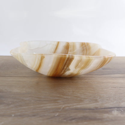 Mexican Onyx/Calcite Bowl 9"