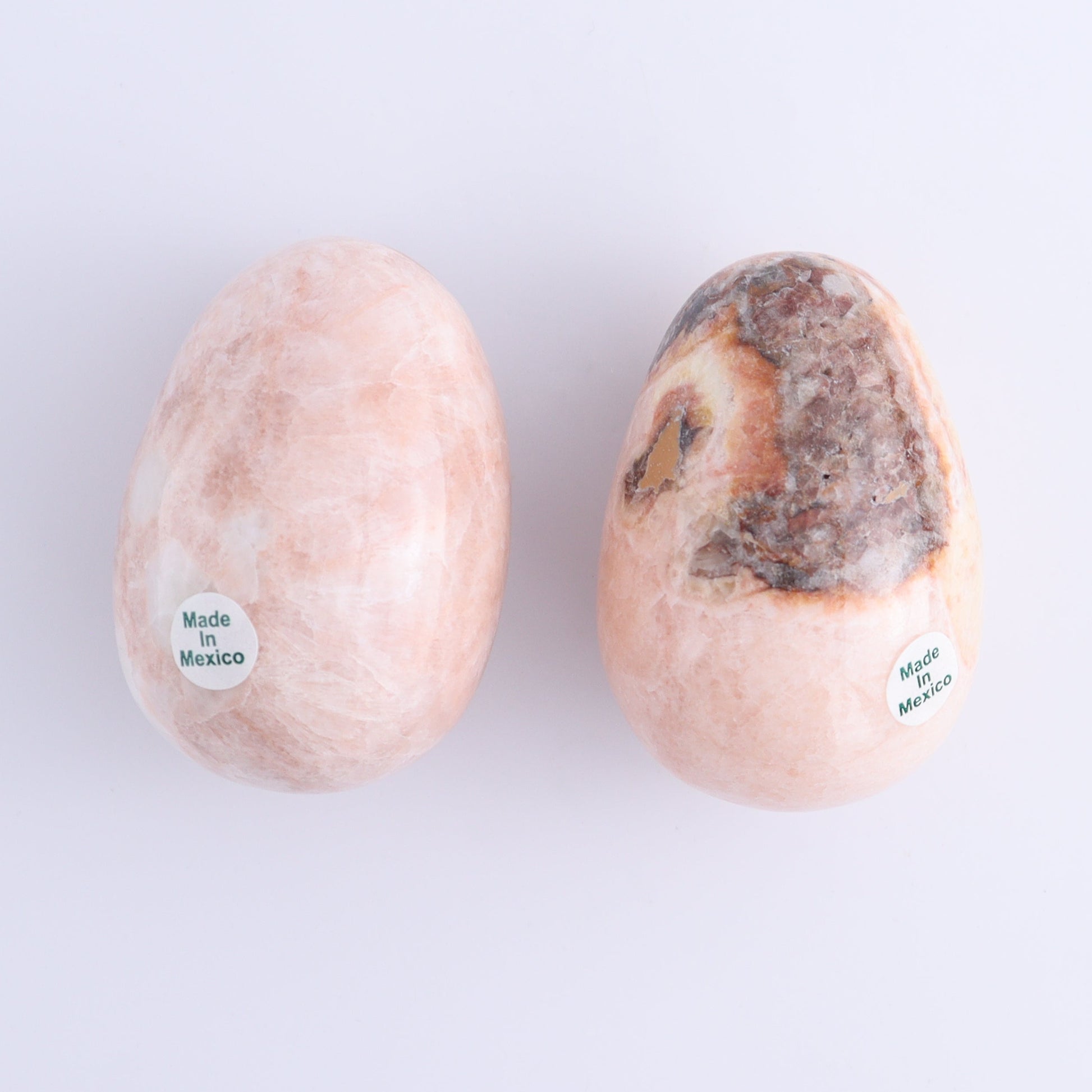 Calcite Eggs Set of 5 - Expert Wholesale and Supplier of Wholesale Crystals & Bulk Gemstones, ["Calcite","Eggs","Mexico"]