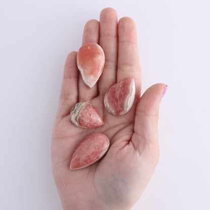 Rhodochrosite Cabs Set of 6 - Expert Wholesale and Supplier of Wholesale Crystals & Bulk Gemstones, ["Argentina","Cabs","Rhodochrosite"]