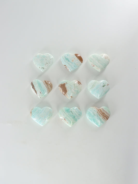 Caribbean Calcite Eggs Set of 9