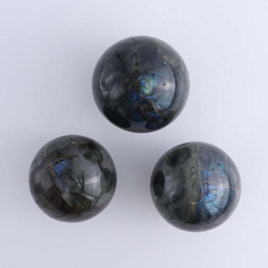 Labradorite Spheres Set of 3