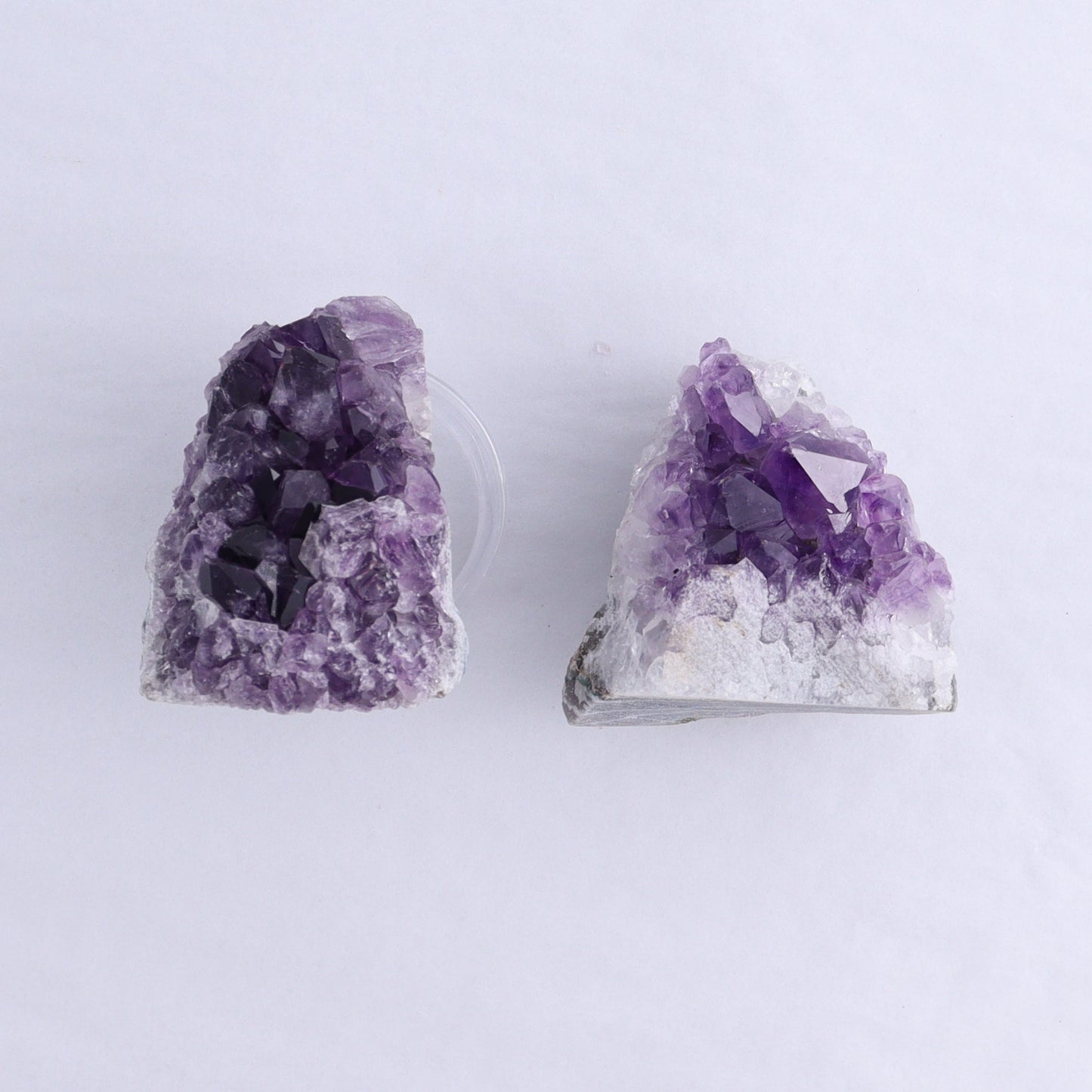 Uruguay Amethyst Cut Base Set of 8 - Expert Wholesale and Supplier of Wholesale Crystals & Bulk Gemstones, ["Amethyst","Cut Base","Uruguay"]