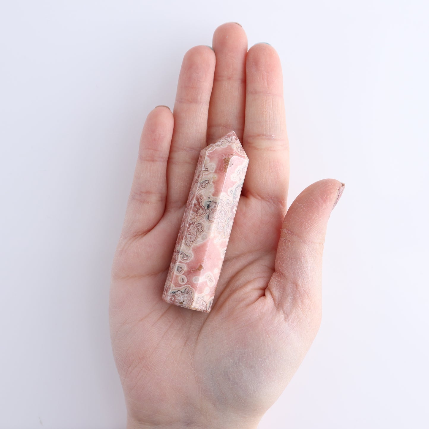 Rhodochrosite Towers Set of 3