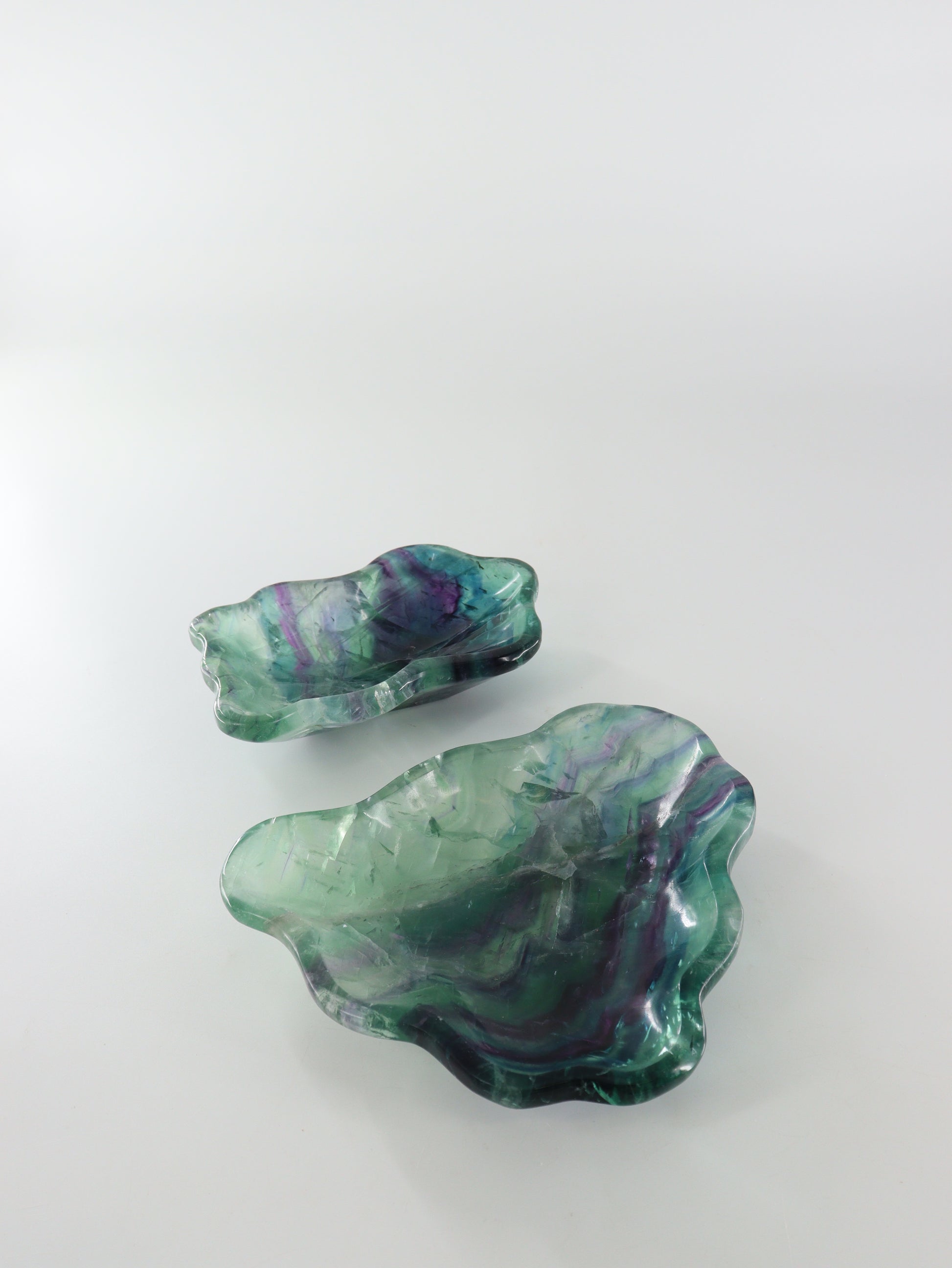 Fluorite Bowls Set of 2 - Expert Wholesale and Supplier of Wholesale Crystals & Bulk Gemstones, []