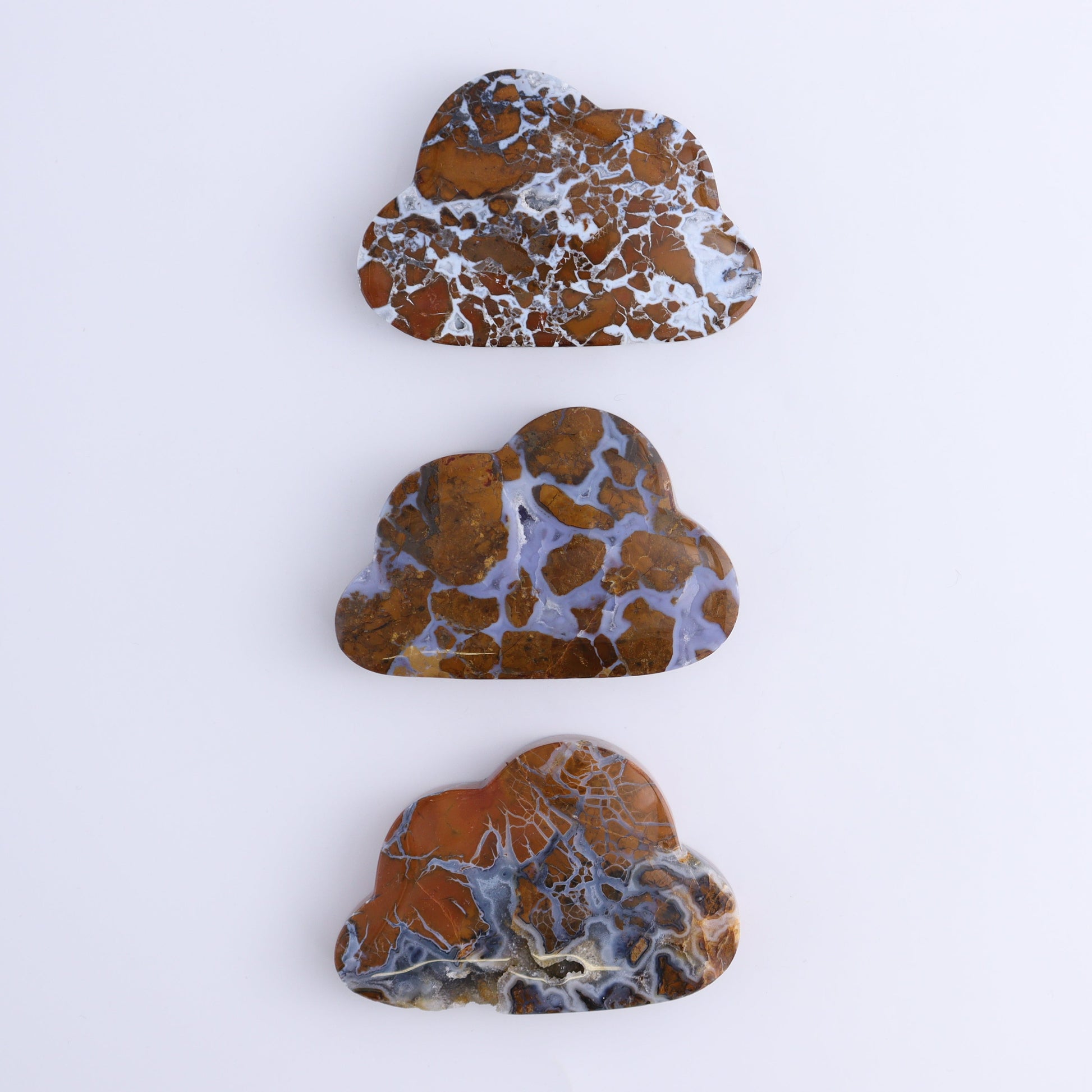 Brecciated Jasper Clouds Set of 11 - Expert Wholesale and Supplier of Wholesale Crystals & Bulk Gemstones, ["Brecciated Jasper","Clouds","Indonesia"]