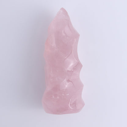 Rose Quartz Flames Set of 4 - Expert Wholesale and Supplier of Wholesale Crystals & Bulk Gemstones, ["flames","Madagascar","Quartz","Rose Quartz"]