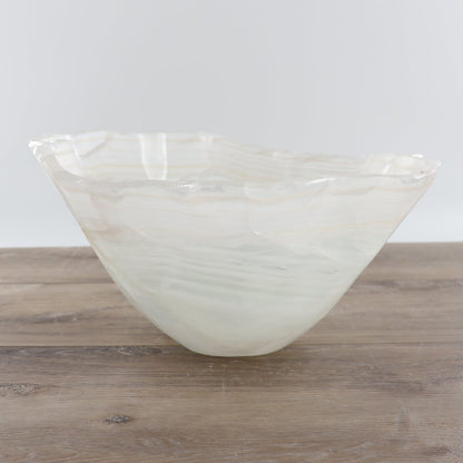 Mexican Onyx/Calcite Bowl 15"