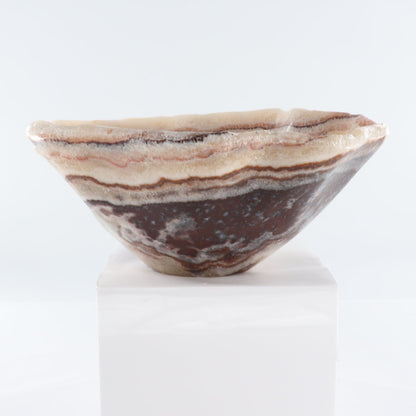 Mexican Onyx/Calcite Bowl 15"