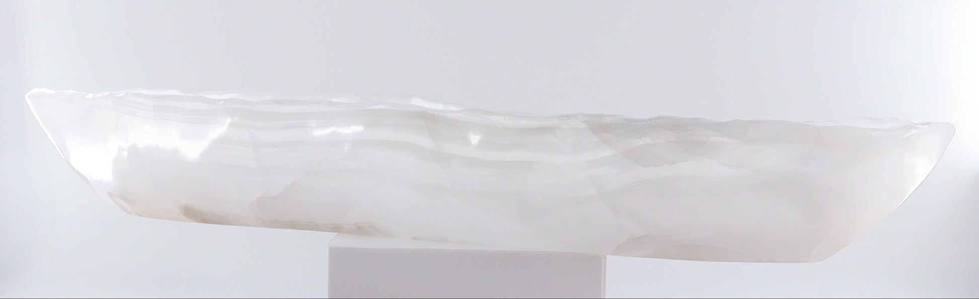 Mexican Onyx/Calcite Canoe Bowl - Expert Wholesale and Supplier of Wholesale Crystals & Bulk Gemstones, ["Bowls","Calcite","canoe","Mexico","onyx"]