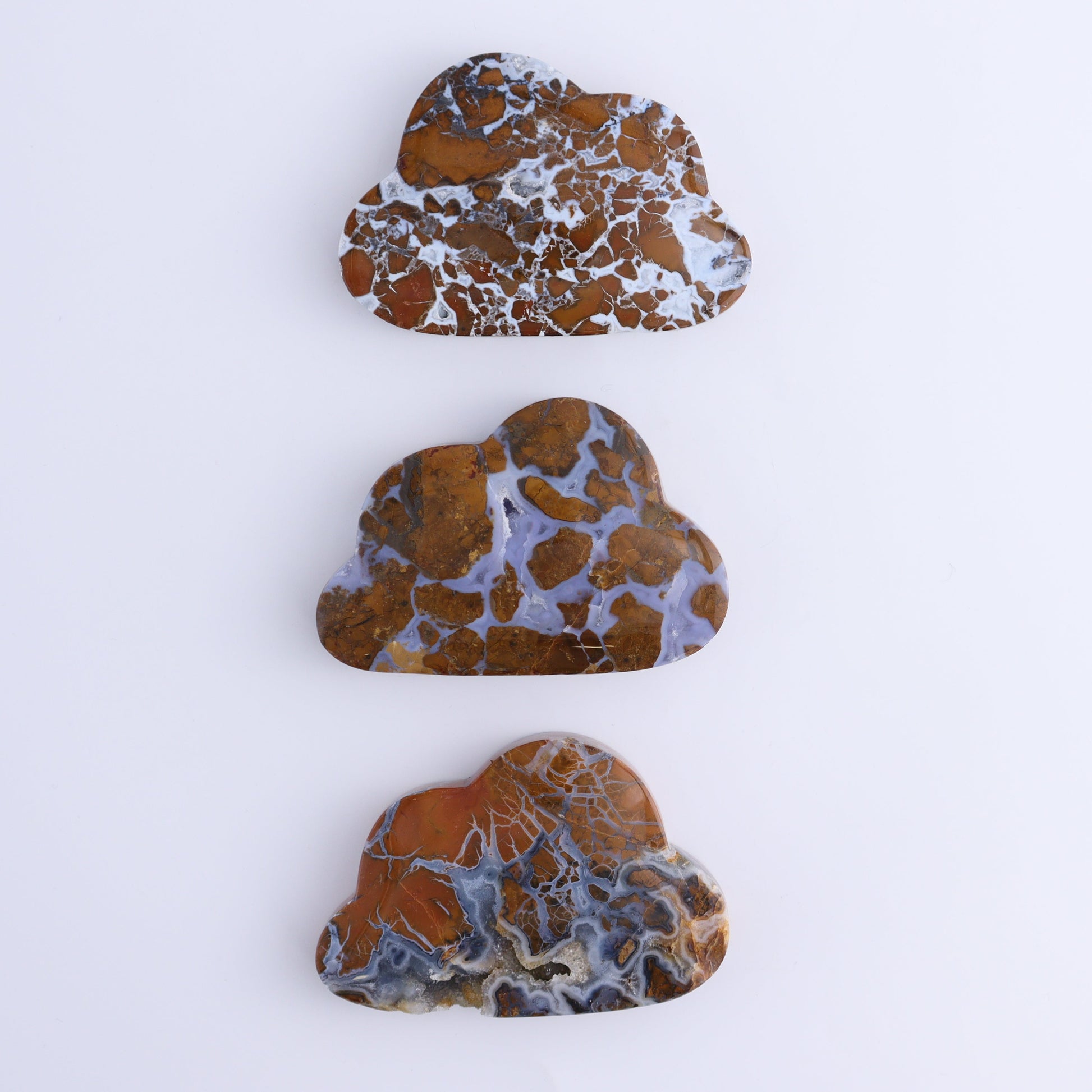 Brecciated Jasper Clouds Set of 11 - Expert Wholesale and Supplier of Wholesale Crystals & Bulk Gemstones, ["Brecciated Jasper","Clouds","Indonesia"]