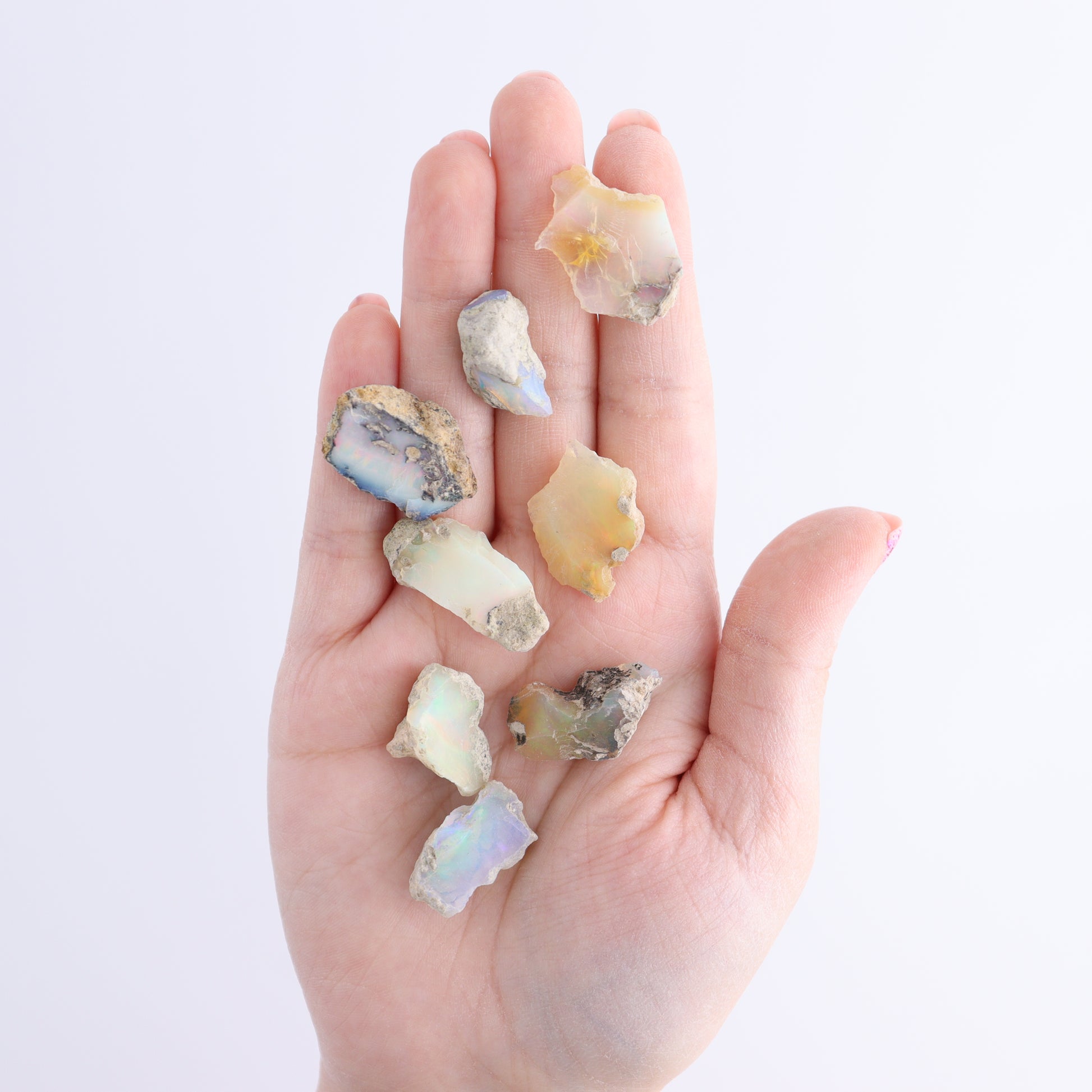 Ethiopian Opal Set of 24 - Expert Wholesale and Supplier of Wholesale Crystals & Bulk Gemstones, ["Ethiopia","ethiopian opal","Opal"]