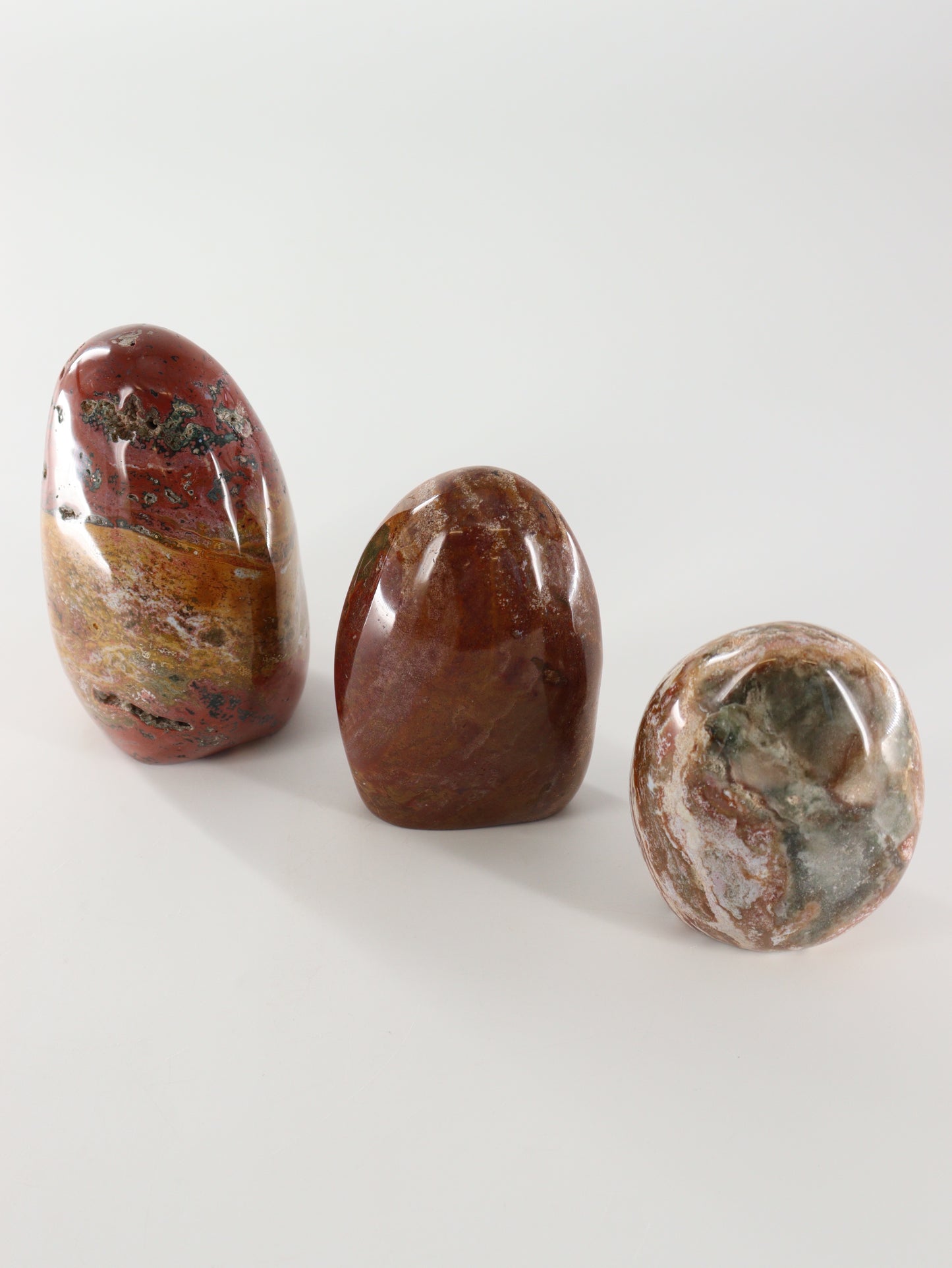 Ocean/Sea Jasper Freeforms Set of 3 - Expert Wholesale and Supplier of Wholesale Crystals & Bulk Gemstones, []