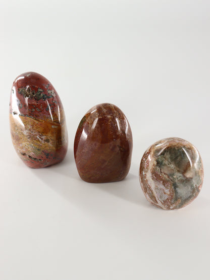 Ocean/Sea Jasper Freeforms Set of 3 - Expert Wholesale and Supplier of Wholesale Crystals & Bulk Gemstones, []