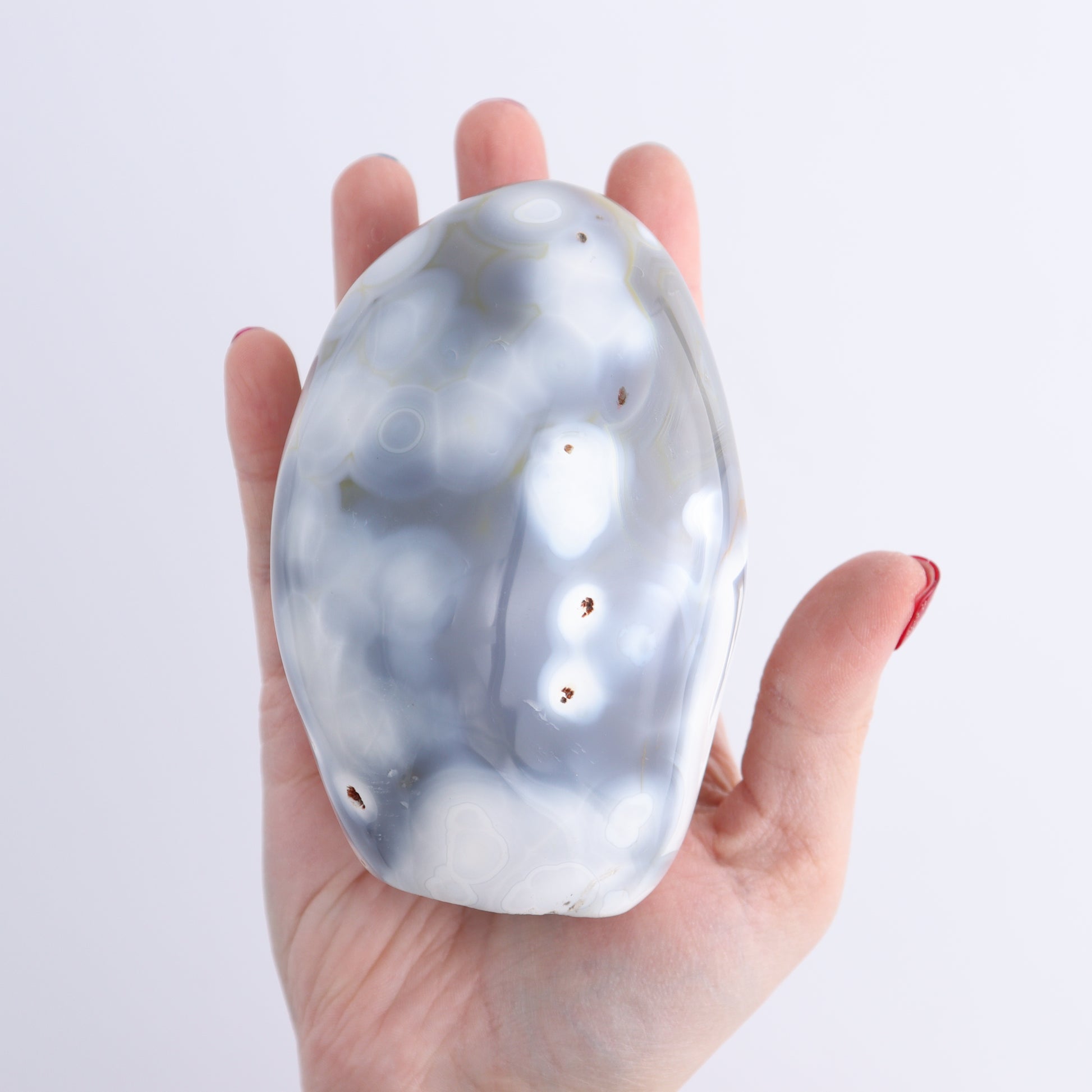 Orca Agate Freeform Set of 5 - Expert Wholesale and Supplier of Wholesale Crystals & Bulk Gemstones, ["Freeforms","Madagascar","Orca Agate"]