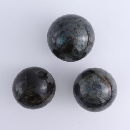 Labradorite Spheres Set of 3