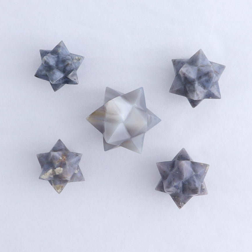 Mixed Stones Stars Set of 27