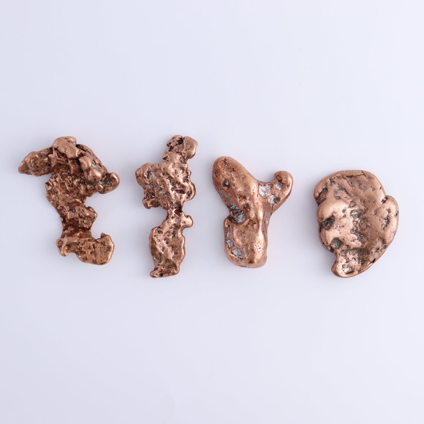 Copper Nuggets Flat of 9 - Expert Wholesale and Supplier of Wholesale Crystals & Bulk Gemstones, ["copper","Copper Nuggets","Freeforms","United States"]