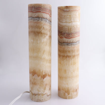 Onyx Lamps Set of 2 - Expert Wholesale and Supplier of Wholesale Crystals & Bulk Gemstones, ["Lamps","Mexico","onyx"]