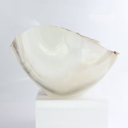 Mexican Onyx/Calcite Bowl 14"