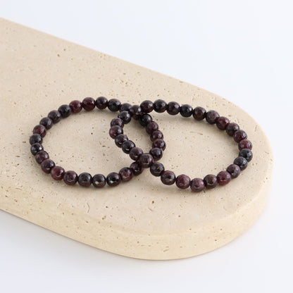 One Garnet Bracelet