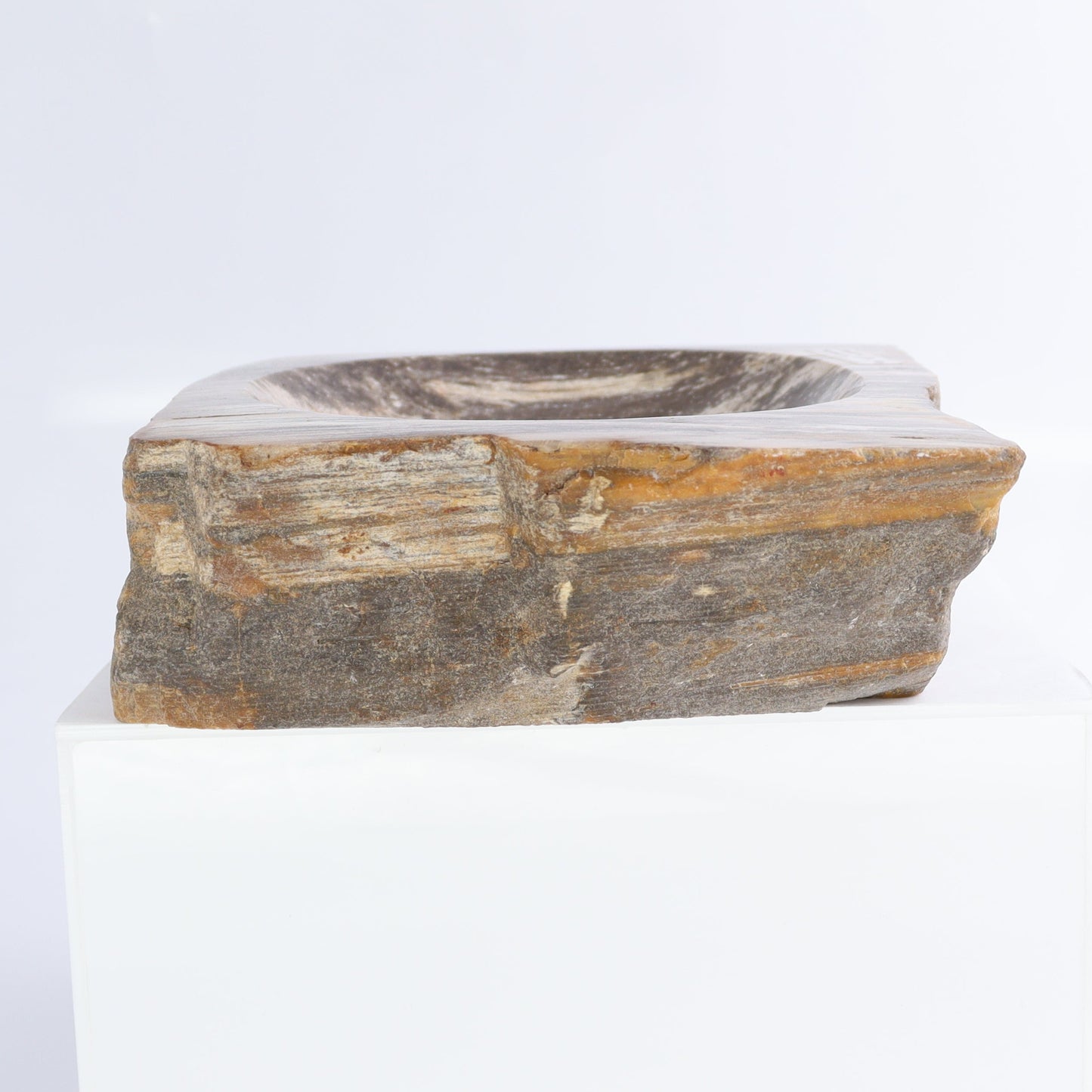 Petrified Wood Bowls Set of 2 - Expert Wholesale and Supplier of Wholesale Crystals & Bulk Gemstones, ["Bowls","Indonesia","Petrified Wood"]