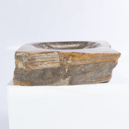 Petrified Wood Bowls Set of 2 - Expert Wholesale and Supplier of Wholesale Crystals & Bulk Gemstones, ["Bowls","Indonesia","Petrified Wood"]