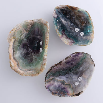 Fluorite Bowls Set of 3 - Expert Wholesale and Supplier of Wholesale Crystals & Bulk Gemstones, ["Bowls","Fluorite","Mexico"]