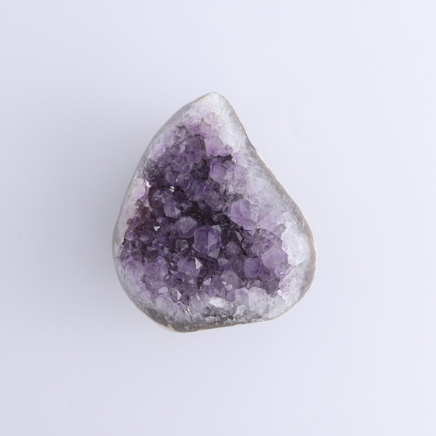 Uruguay Druzy Amethyst Flames Set of 4 - Expert Wholesale and Supplier of Wholesale Crystals & Bulk Gemstones, ["Amethyst","flames","Uruguay"]