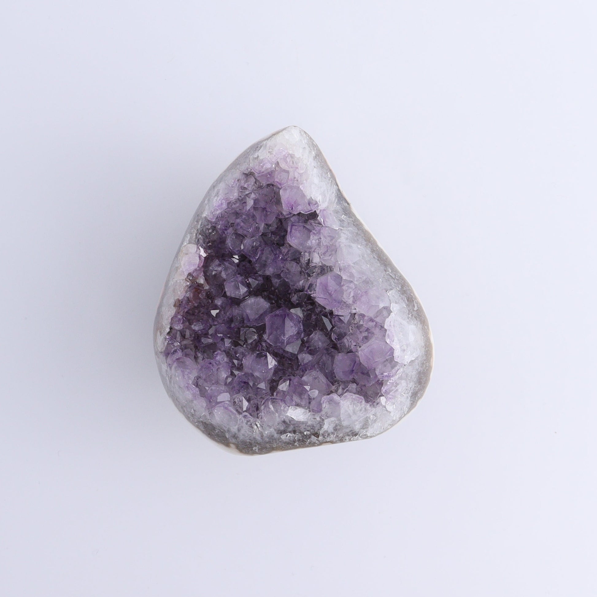 Uruguay Druzy Amethyst Flames Set of 4 - Expert Wholesale and Supplier of Wholesale Crystals & Bulk Gemstones, ["Amethyst","flames","Uruguay"]