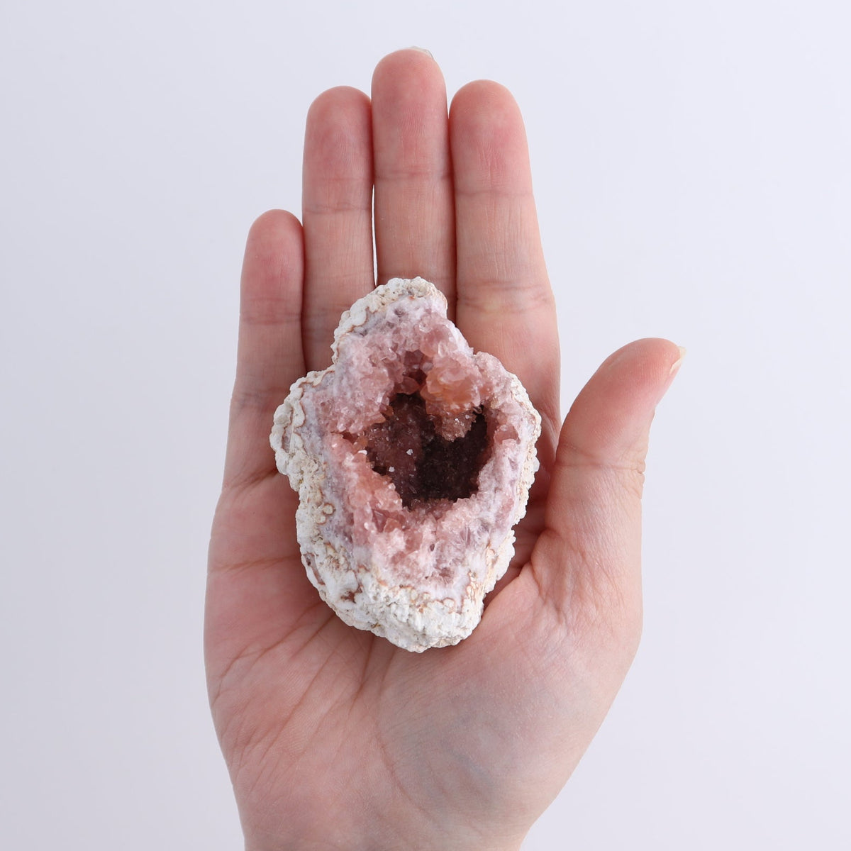 Pink Amethyst Geodes Set of 12